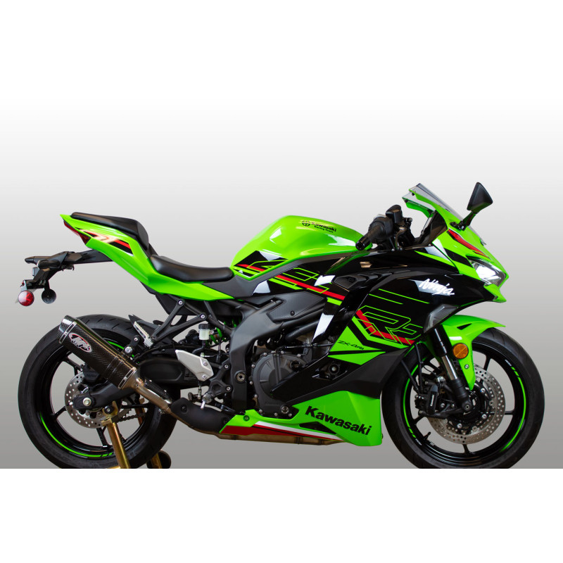 M4 Slip-On w/ X96 Carbon Canister - Kawasaki ZX-4RR (2023) - KA4414